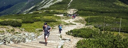 Turisté v Krkonoších Foto: Správa KRNAP Turisté v Krkonoších Foto: Správa KRNAP
