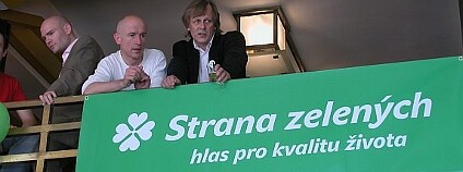 Strana zelených se poprvé v ČR dostala do Poslanecké sněmovny. Foto: Hugo Charvát / Ekolist.cz Strana zelených se poprvé v ČR dostala do Poslanecké sněmovny. Foto: Hugo Charvát / Ekolist.cz