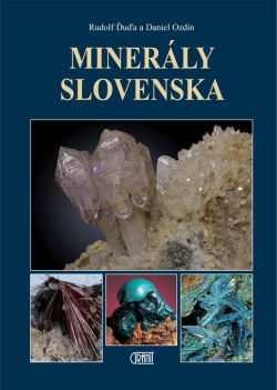 Obálka knihy Minerály Slovenska Obálka knihy Minerály Slovenska
